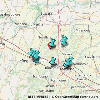Mappa , 42015 Correggio RE, Italia (11.8265)