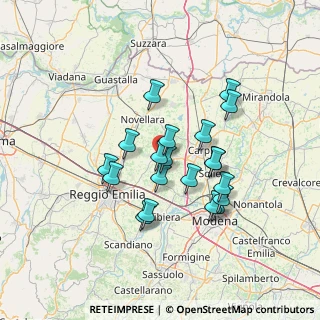 Mappa , 42015 Correggio RE, Italia (11.812)