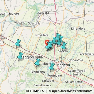 Mappa , 42015 Correggio RE, Italia (10.9775)