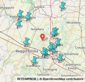 Mappa , 42015 Correggio RE, Italia (15.45571)