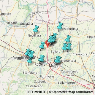 Mappa Via Francesco Tarquinio Superbi, 41012 Santa Croce Scuole MO, Italia (11.538)