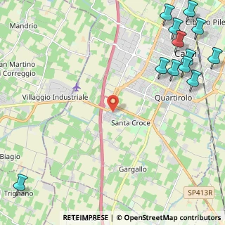 Mappa Via Francesco Tarquinio Superbi, 41012 Santa Croce Scuole MO, Italia (3.5425)