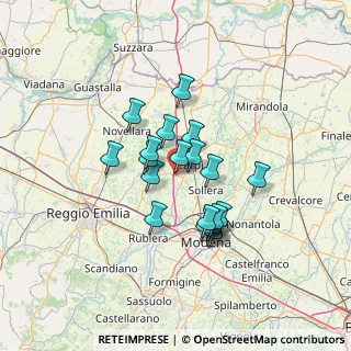 Mappa 41012 Santa Croce Scuole MO, Italia (10.4935)