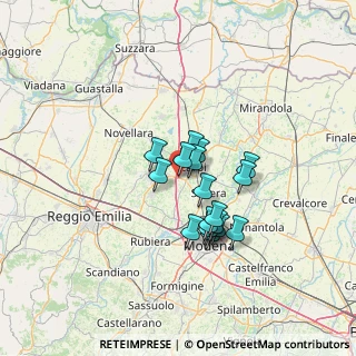Mappa 41012 Santa Croce Scuole MO, Italia (9.87235)