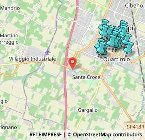 Mappa 41012 Santa Croce Scuole MO, Italia (2.417)