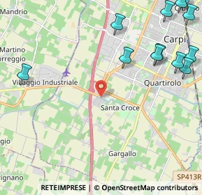 Mappa 41012 Santa Croce Scuole MO, Italia (3.22833)