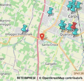 Mappa 41012 Santa Croce Scuole MO, Italia (2.94364)