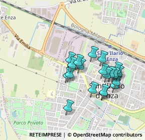 Mappa SS9, 42049 Sant'Ilario d'Enza RE, Italia (0.394)