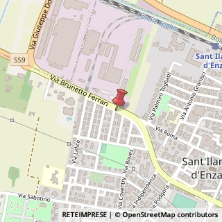 Mappa Via Papa Giovanni XXIII, 27/29, 42049 Sant'Ilario d'Enza, Reggio nell'Emilia (Emilia Romagna)