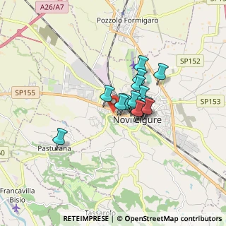 Mappa Via Pietro Mascagni, 15067 Novi Ligure AL, Italia (1.05313)