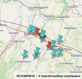 Mappa Via Piero Gobetti, 42049 Sant'Ilario d'Enza RE, Italia (10.36357)