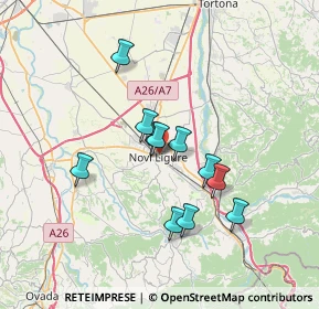 Mappa , 15067 Novi Ligure AL, Italia (5.74455)