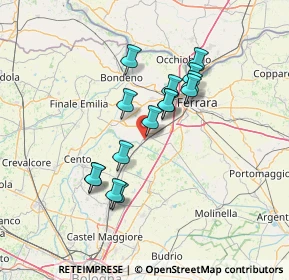 Mappa Via Chiesa Vecchia, 44028 Poggio Renatico FE, Italia (11.516)