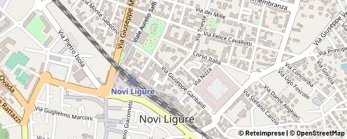 Mappa Novi Ligure