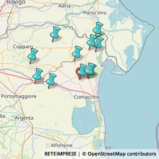 Mappa Via Cristoforo Colombo, 44023 Lagosanto FE, Italia (12.58)