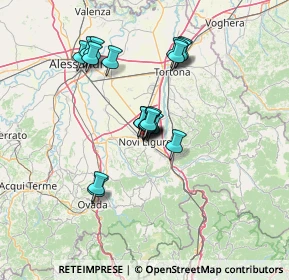 Mappa Vicolo Ghiara, 15067 Novi Ligure AL, Italia (10.467)