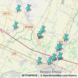 Mappa Via Mons. Saccani, 42023 Cadelbosco di Sopra RE, Italia (5.26357)