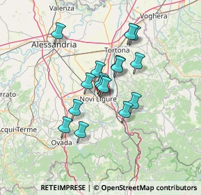 Mappa Via Concordia, 15067 Novi Ligure AL, Italia (10.255)