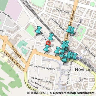 Mappa Piazza Pernigotti, 15067 Novi Ligure AL, Italia (0.2015)