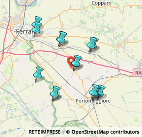 Mappa 44019 Voghiera FE, Italia (7.044)