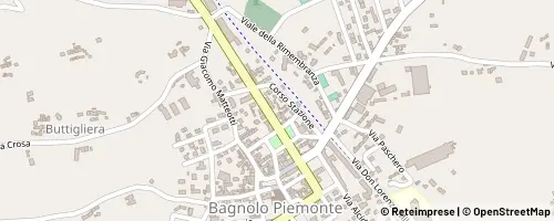 Mappa Bagnolo Piemonte