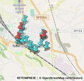 Mappa Via Rosselli Fratelli, 15067 Novi Ligure AL, Italia (0.724)