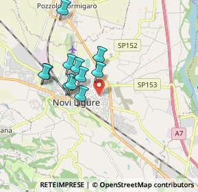 Mappa Via Rosselli Fratelli, 15067 Novi Ligure AL, Italia (1.51727)