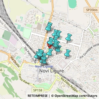 Mappa Via Silvestro Bajardi, 15067 Novi Ligure AL, Italia (0.271)