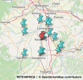 Mappa Via Santa Maria, 12035 Racconigi CN, Italia (11.23357)