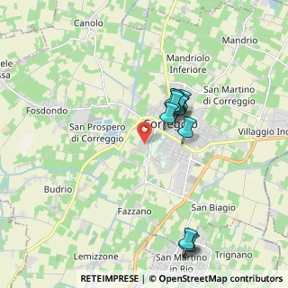 Mappa Via Giovanni Falcone, 42015 Correggio RE, Italia (1.78273)