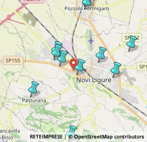 Mappa Via della Ferriera, 15067 Novi Ligure AL, Italia (2.27833)