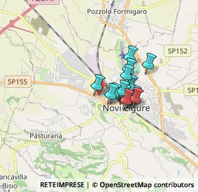 Mappa Via della Ferriera, 15067 Novi Ligure AL, Italia (1.08067)