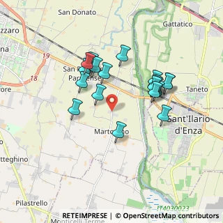 Mappa SP52, 43123 Martorano PR, Italia (1.6255)