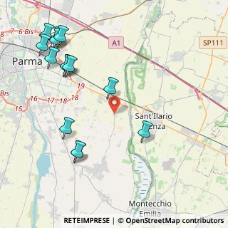 Mappa SP52, 43123 Martorano PR, Italia (5.20929)