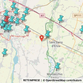 Mappa SP52, 43123 Martorano PR, Italia (7.2135)