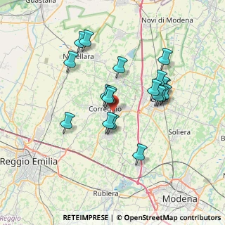 Mappa Viale Saltini, 42015 Correggio RE, Italia (6.47474)