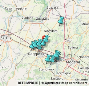 Mappa 42011 Bagnolo in Piano RE, Italia (10.905)