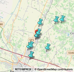 Mappa 42011 Bagnolo in Piano RE, Italia (3.20545)