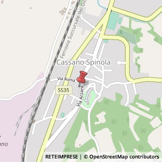 Mappa Via Arzani, 11, 15063 Cassano Spinola AL, Italia, 15063 Cassano Spinola, Alessandria (Piemonte)