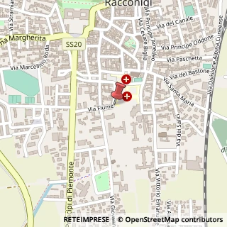 Mappa Via Fiume, 22, 12035 Racconigi, Cuneo (Piemonte)