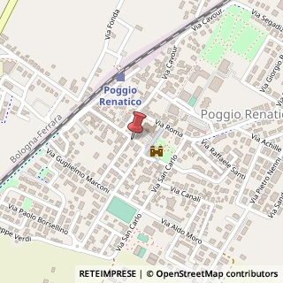 Mappa Via Giacomo Matteotti, 17, 44028 Poggio Renatico, Ferrara (Emilia Romagna)