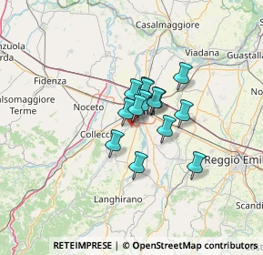 Mappa Parco Area delle Scienze, 43126 Parma PR, Italia (7.59429)