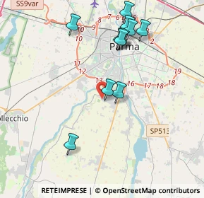 Mappa Parco Area delle Scienze, 43126 Parma PR, Italia (4.04727)