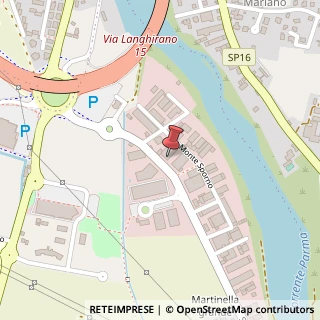 Mappa Strada Martinella, 22/A, 43124 Parma, Parma (Emilia Romagna)