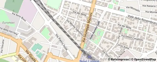 Mappa Novi Ligure