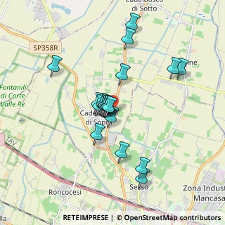 Mappa Via Cristoforo Colombo, 42023 Cadelbosco di Sopra RE, Italia (1.4495)