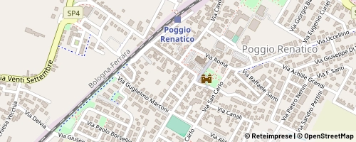 Mappa Poggio Renatico