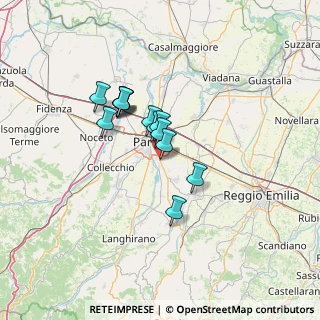 Mappa S.da Salvini, 43123 Parma PR, Italia (9.52)