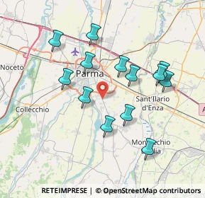 Mappa S.da Salvini, 43123 Parma PR, Italia (7.00769)