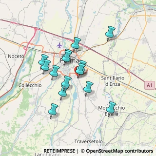 Mappa S.da Salvini, 43123 Parma PR, Italia (6.01857)
